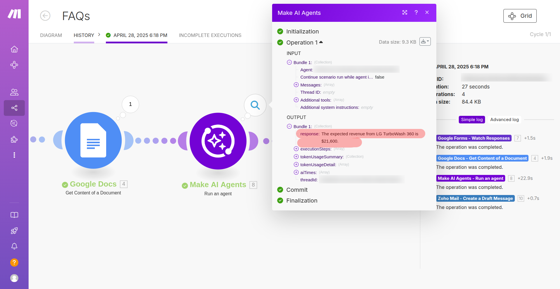 Response is Sent Back